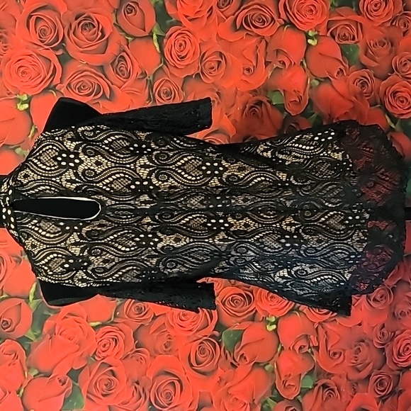 Sloan & Sadie Lace Top XL - Picture 3 of 7